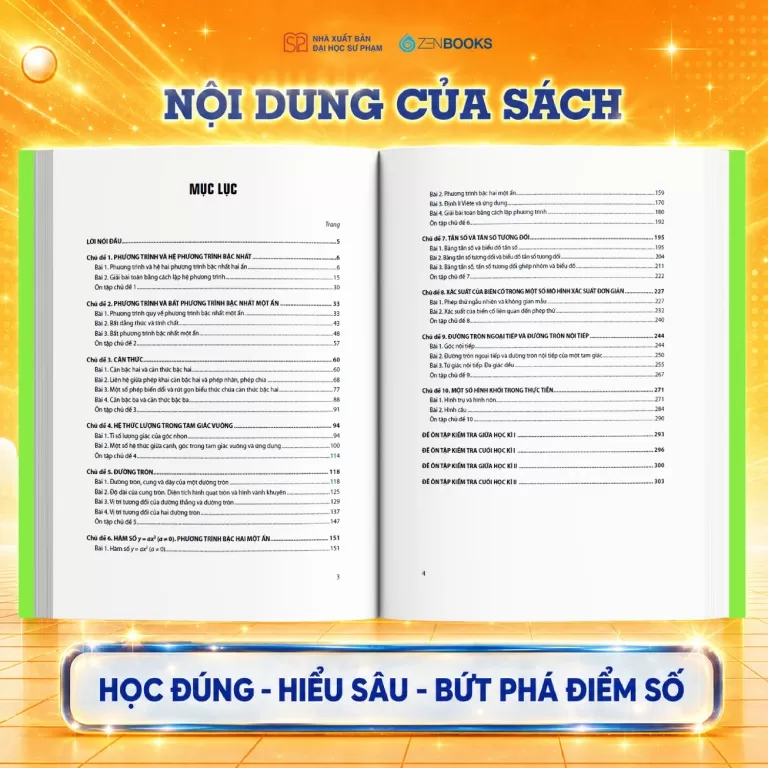 MỞ KHÓA ĐIỂM CAO TOÁN LỚP 9